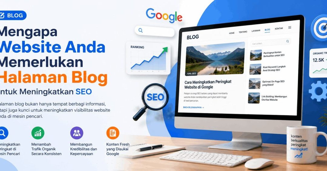 Website Anda Memerlukan Halaman Blog untuk Meningkatkan SEO